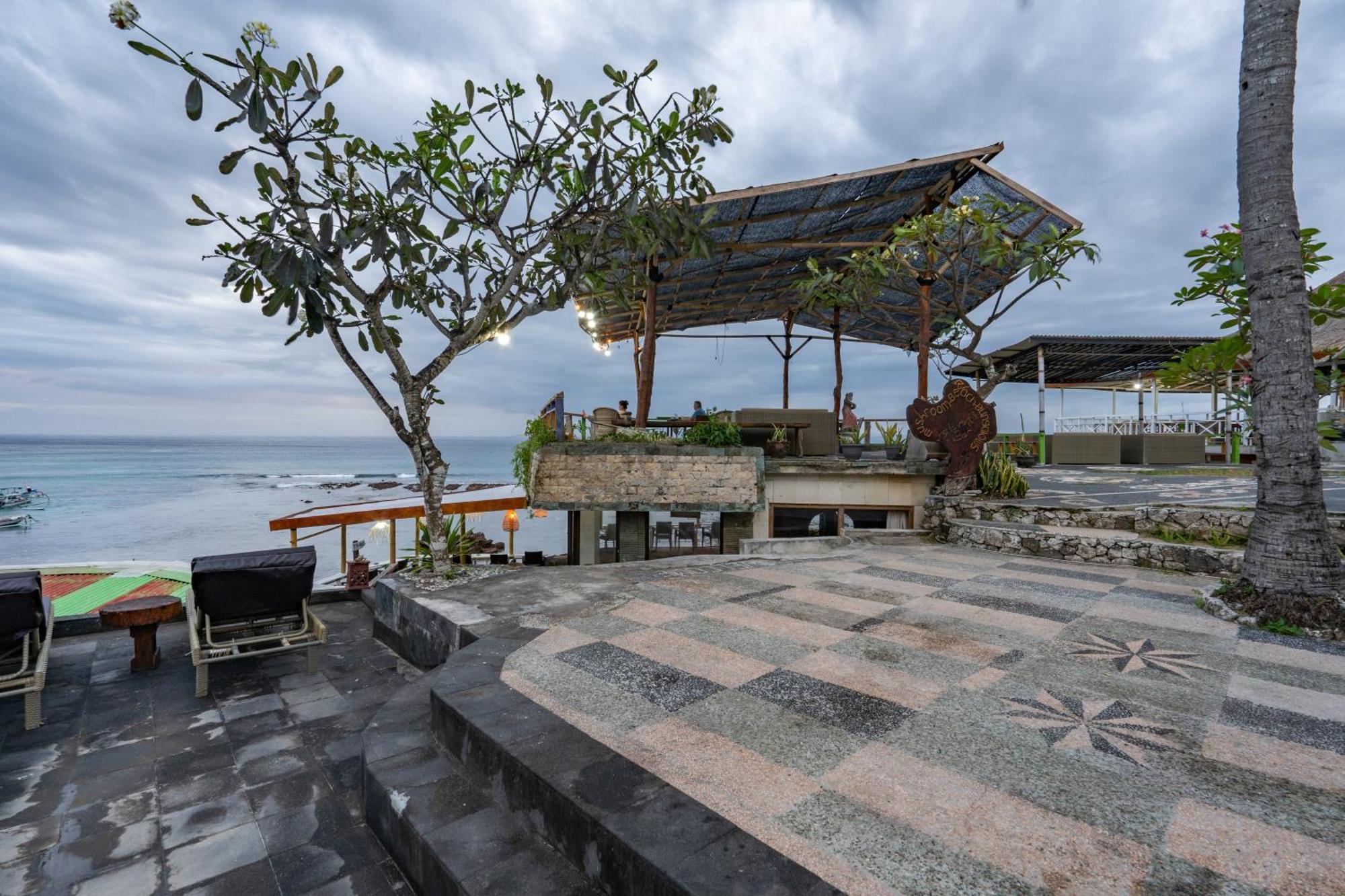 Mushroom Beach Bungalows Nusa Lembongan Exterior foto