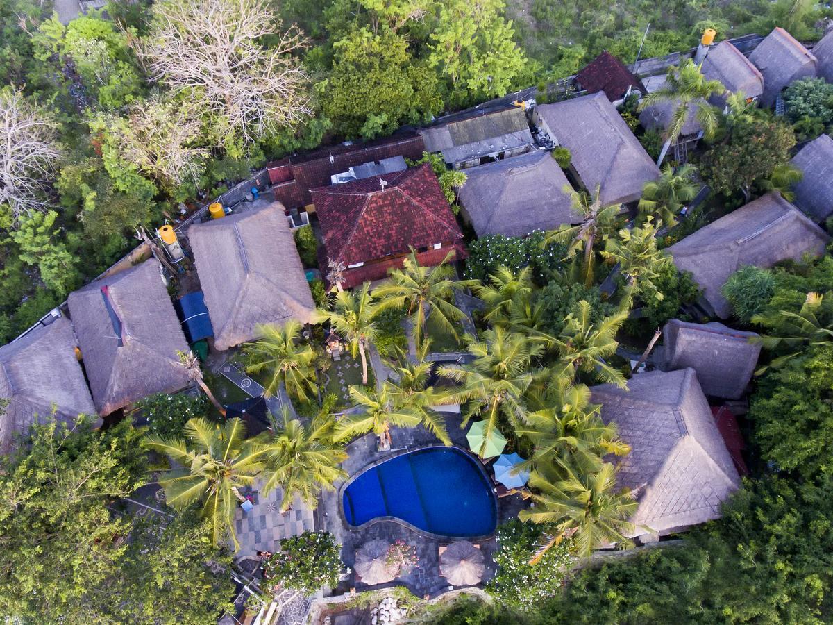 Mushroom Beach Bungalows Nusa Lembongan Exterior foto